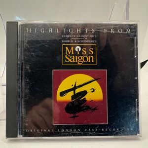 Highlights‎ from Miss Saigon Original London Cast Recording CD